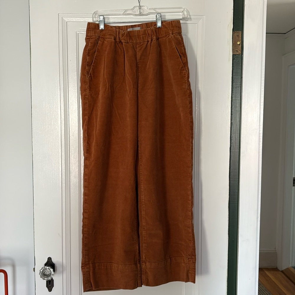 EVERLANE corduroy Easy Pants, camel brown